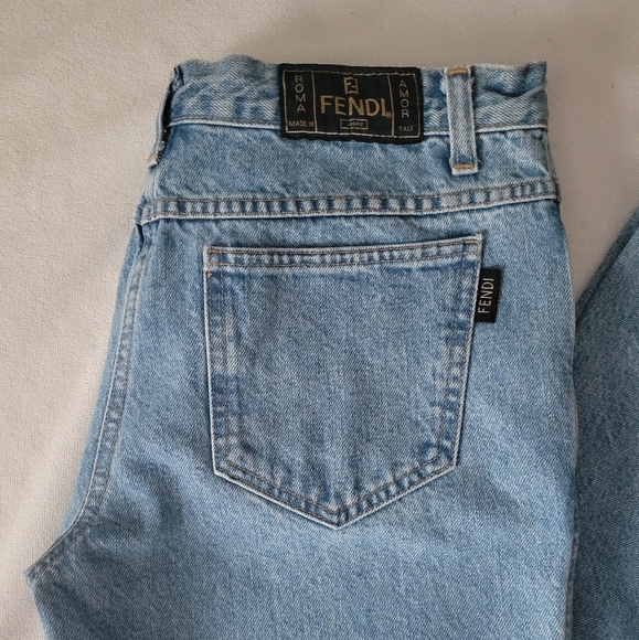 New! Fendi Roma Amor bootcut jeans - Picture 2 of 5